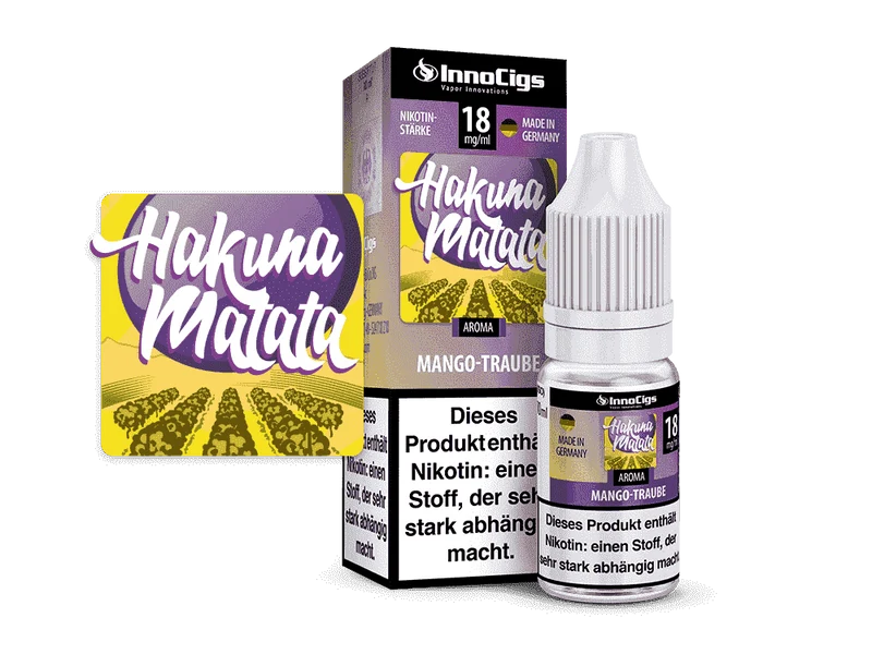 InnoCigs Hakuna Matata Traube Aroma Liquid