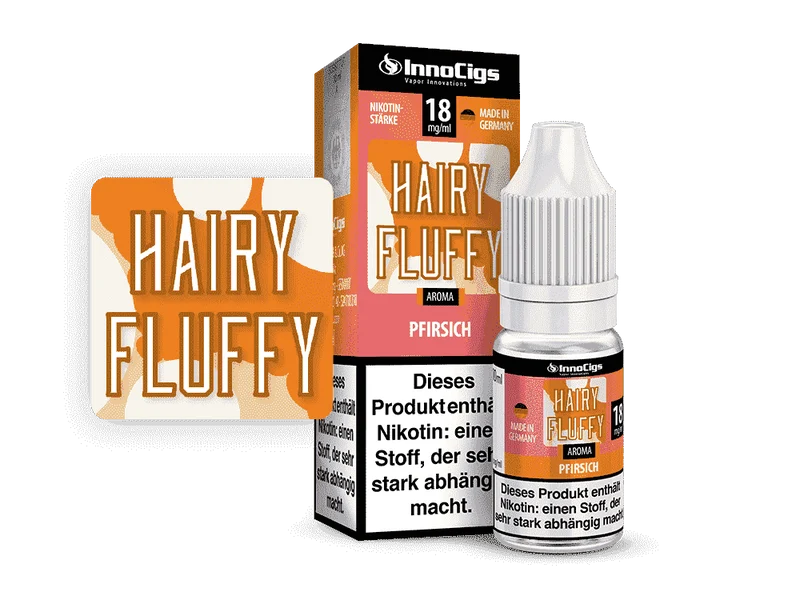 InnoCigs Hairy Fluffy Pfirsich Aroma Liquid