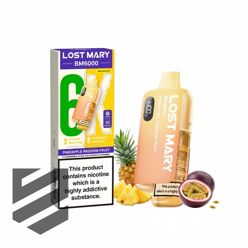Lost Mary BM6000 Prefilled Pod Kit – Pineapple Passion Fruit