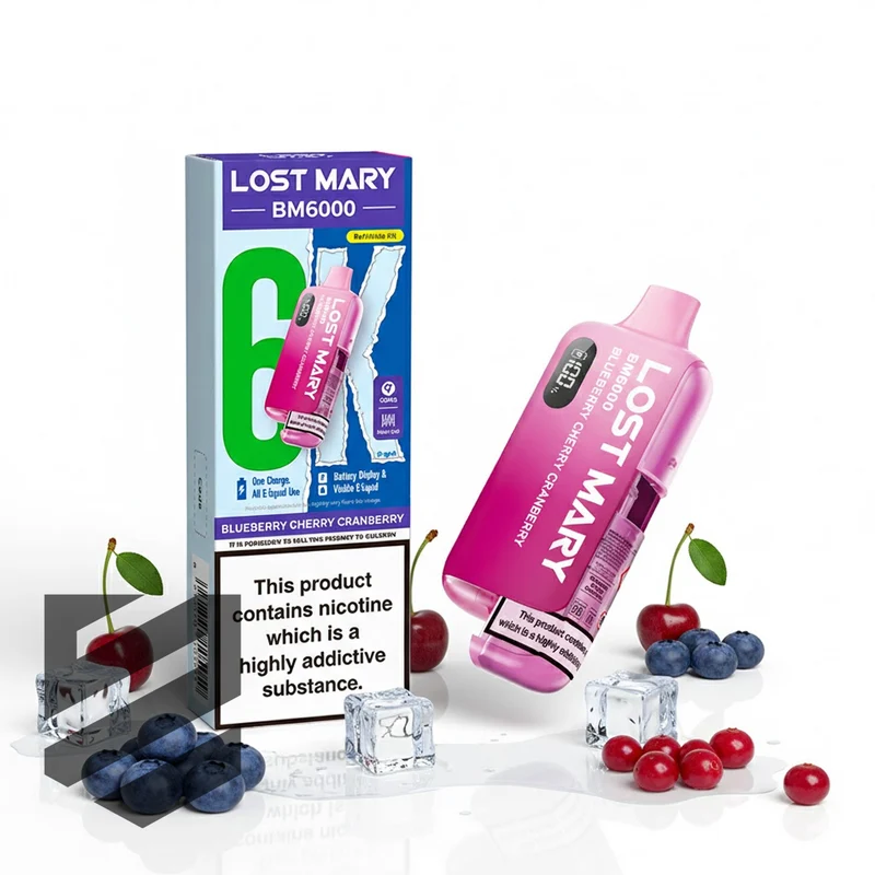 Lost Mary BM6000 Prefilled Pod Kit – Blueberry Cherry Cranberry