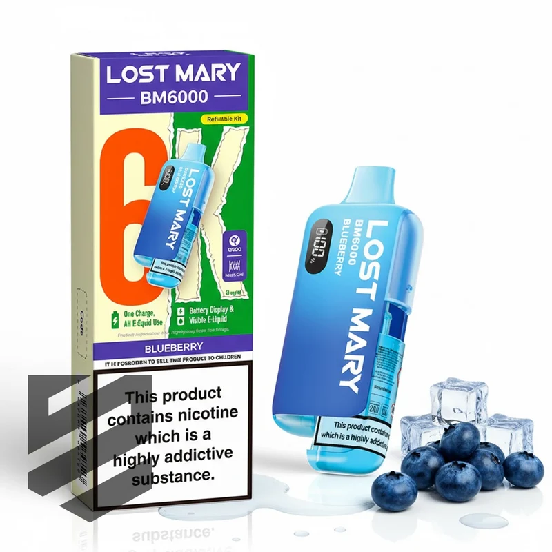 Lost Mary BM6000 Prefilled Pod Kit – Blueberry
