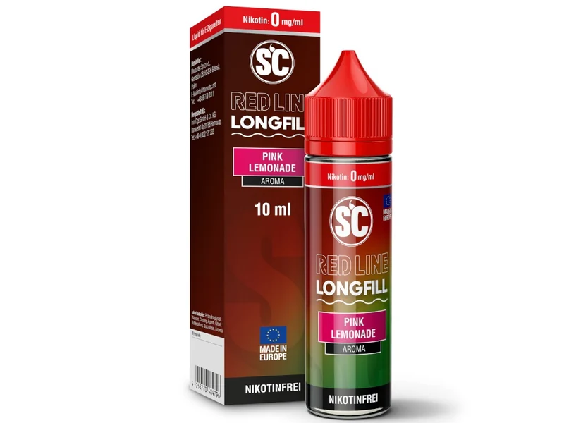 SC Red Line Pink Lemonade Longfill Aroma – 10 ml Konzentrat für E-Zigaretten
