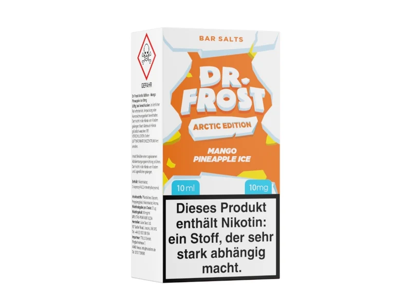 Dr. Frost - Arctic Edition - Nikotinsalz Liquid - Mango Pineapple Ice