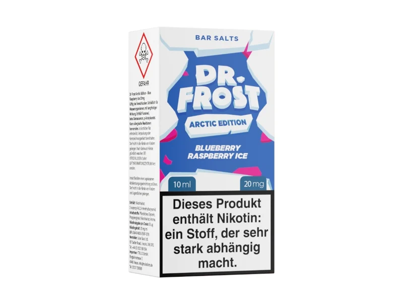 Dr. Frost - Arctic Edition - Nikotinsalz Liquid - Blueberry Raspberry Ice