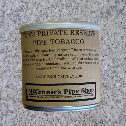 McCranie's: TOM'S PRIVATE RESERVE 4oz 2012 - C
