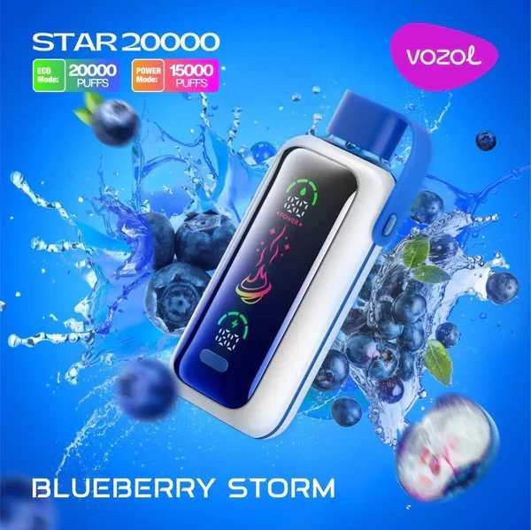 [Clearance Sale] Vozol Star 20000 Puffs Dual Power Wiederaufladbarer Einweg Kit - 💥 Nehme 4 Zahle NUR 3! + Ab einem Einkauf von 100€ 2 Mystery Gratis💥