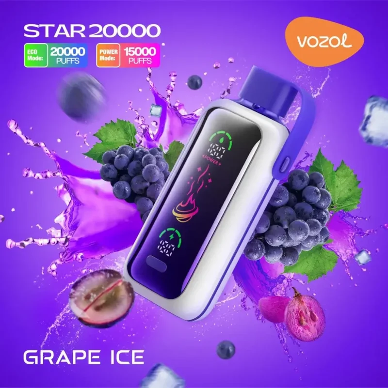 [Clearance Sale] Vozol Star 20000 Puffs Dual Power Wiederaufladbarer Einweg Kit - 💥 Nehme 4 Zahle NUR 3! + Ab einem Einkauf von 100€ 2 Mystery Gratis💥