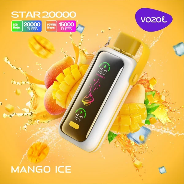 [Clearance Sale] Vozol Star 20000 Puffs Dual Power Wiederaufladbarer Einweg Kit - 💥 Nehme 4 Zahle NUR 3! + Ab einem Einkauf von 100€ 2 Mystery Gratis💥