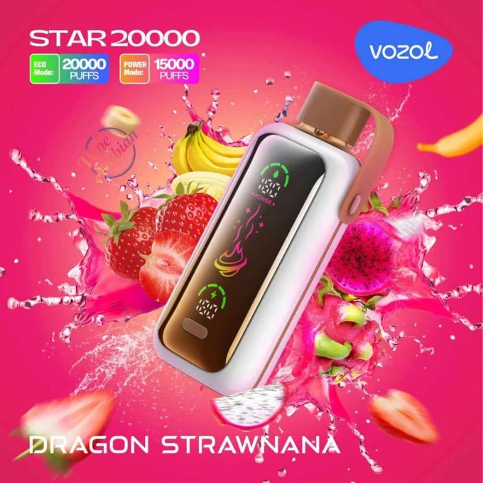 [Clearance Sale] Vozol Star 20000 Puffs Dual Power Wiederaufladbarer Einweg Kit - 💥 Nehme 4 Zahle NUR 3! + Ab einem Einkauf von 100€ 2 Mystery Gratis💥