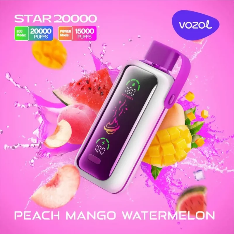[Clearance Sale] Vozol Star 20000 Puffs Dual Power Wiederaufladbarer Einweg Kit - 💥 Nehme 4 Zahle NUR 3! + Ab einem Einkauf von 100€ 2 Mystery Gratis💥