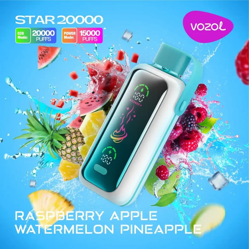 [Clearance Sale] Vozol Star 20000 Puffs Dual Power Wiederaufladbarer Einweg Kit - 💥 Nehme 4 Zahle NUR 3! + Ab einem Einkauf von 100€ 2 Mystery Gratis💥