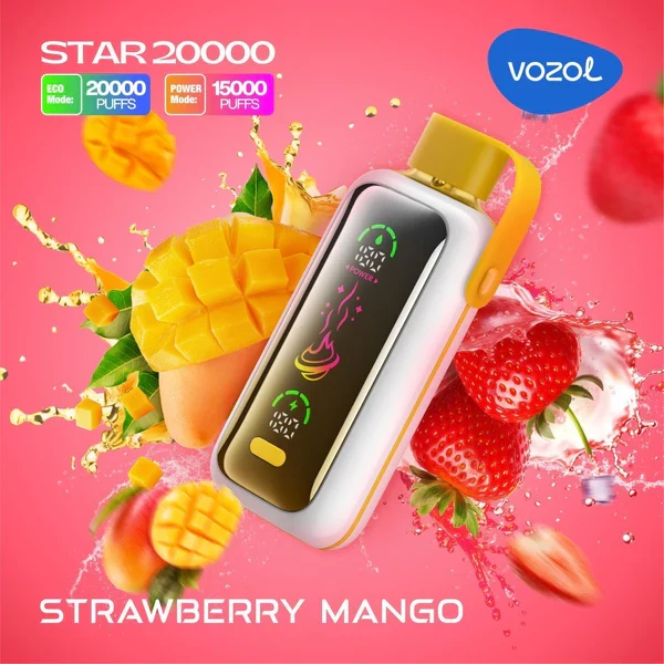 [Clearance Sale] Vozol Star 20000 Puffs Dual Power Wiederaufladbarer Einweg Kit - 💥 Nehme 4 Zahle NUR 3! + Ab einem Einkauf von 100€ 2 Mystery Gratis💥