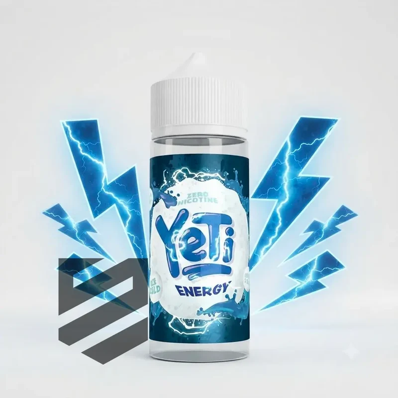 Yeti Ice Cold Energy – 0 mg – 100 ml Shortfill E-Liquid