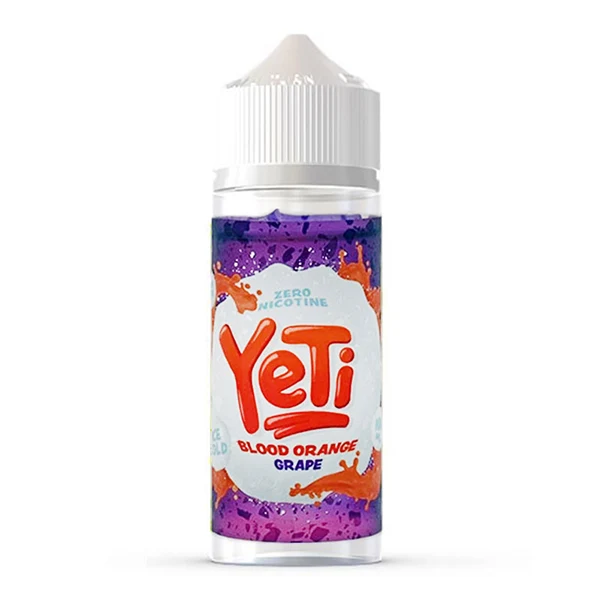 Yeti Ice Cold Blood Orange Grape – 0 mg – 100 ml Shortfill E-Liquid