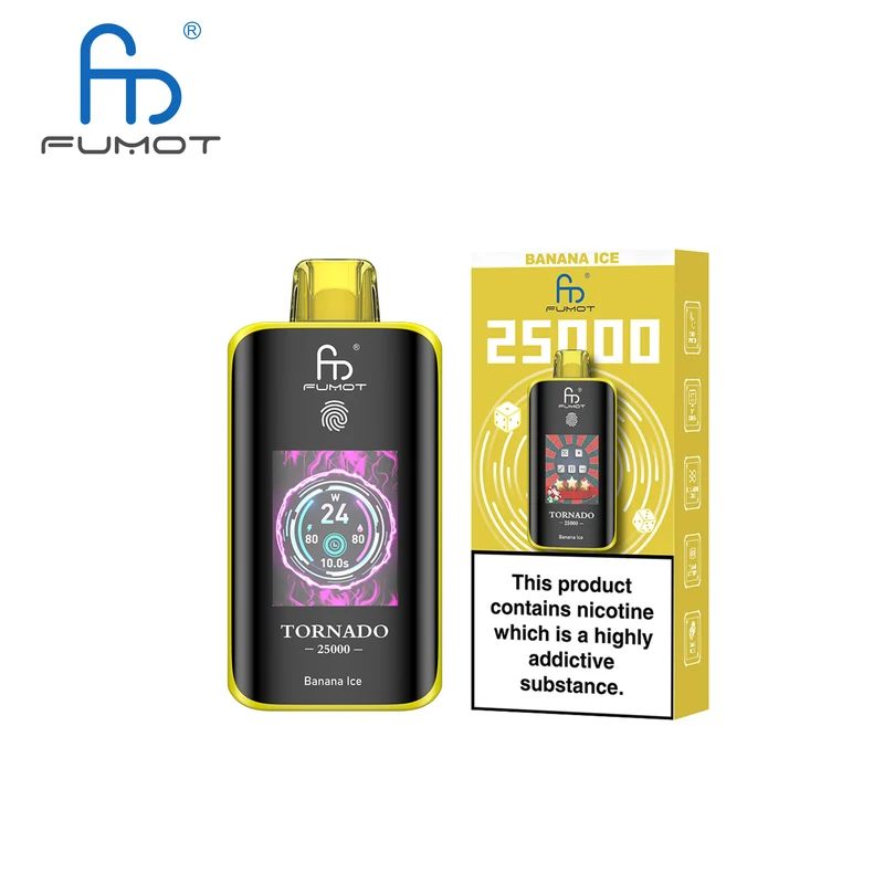 [Clearance Sale] Fumot Randm Tornado 25000 25K Puffs Wiederaufladbares Einweg Kit (Touch Switch) - 💥 Nehme 4 Zahle NUR 3! + Ab einem Einkauf von 100€ 2 Mystery Gratis💥
