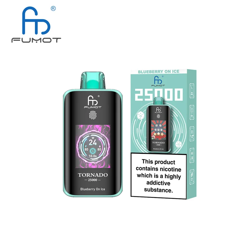 [Clearance Sale] Fumot Randm Tornado 25000 25K Puffs Wiederaufladbares Einweg Kit (Touch Switch) - 💥 Nehme 4 Zahle NUR 3! + Ab einem Einkauf von 100€ 2 Mystery Gratis💥