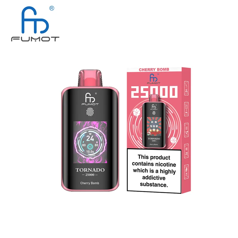 [Clearance Sale] Fumot Randm Tornado 25000 25K Puffs Wiederaufladbares Einweg Kit (Touch Switch) - 💥 Nehme 4 Zahle NUR 3! + Ab einem Einkauf von 100€ 2 Mystery Gratis💥