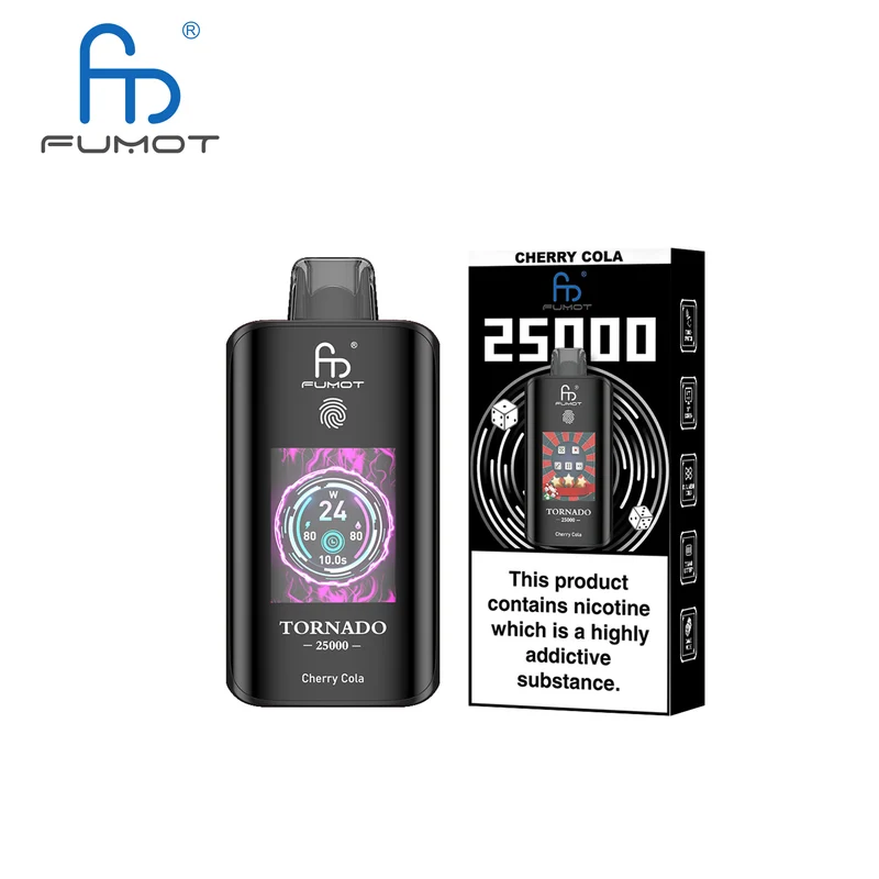 [Clearance Sale] Fumot Randm Tornado 25000 25K Puffs Wiederaufladbares Einweg Kit (Touch Switch) - 💥 Nehme 4 Zahle NUR 3! + Ab einem Einkauf von 100€ 2 Mystery Gratis💥