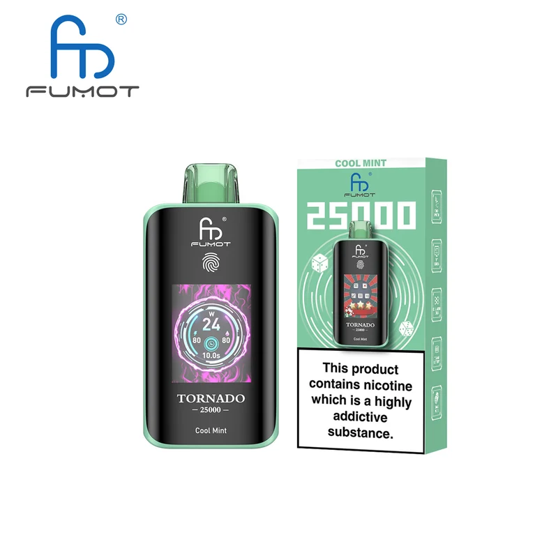 [Clearance Sale] Fumot Randm Tornado 25000 25K Puffs Wiederaufladbares Einweg Kit (Touch Switch) - 💥 Nehme 4 Zahle NUR 3! + Ab einem Einkauf von 100€ 2 Mystery Gratis💥
