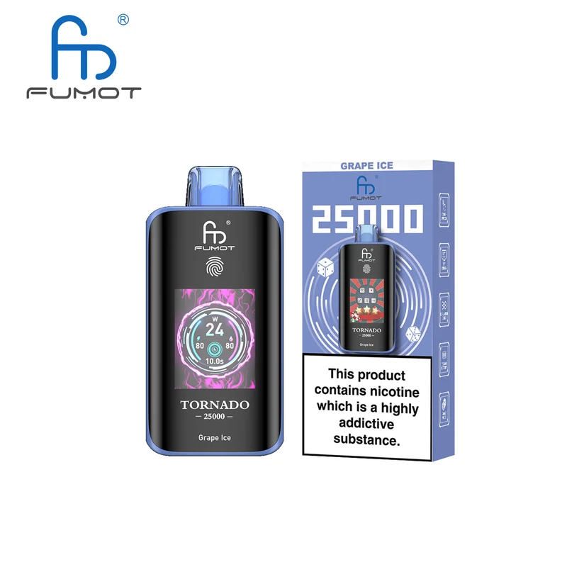 [Clearance Sale] Fumot Randm Tornado 25000 25K Puffs Wiederaufladbares Einweg Kit (Touch Switch) - 💥 Nehme 4 Zahle NUR 3! + Ab einem Einkauf von 100€ 2 Mystery Gratis💥