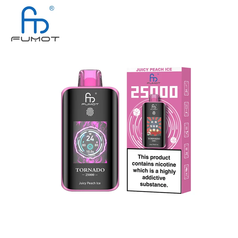 [Clearance Sale] Fumot Randm Tornado 25000 25K Puffs Wiederaufladbares Einweg Kit (Touch Switch) - 💥 Nehme 4 Zahle NUR 3! + Ab einem Einkauf von 100€ 2 Mystery Gratis💥