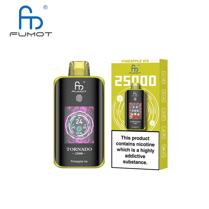 [Clearance Sale] Fumot Randm Tornado 25000 25K Puffs Wiederaufladbares Einweg Kit (Touch Switch) - 💥 Nehme 4 Zahle NUR 3! + Ab einem Einkauf von 100€ 2 Mystery Gratis💥