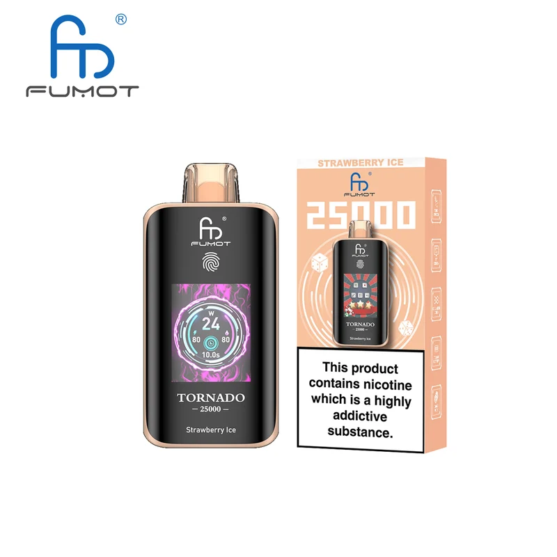 [Clearance Sale] Fumot Randm Tornado 25000 25K Puffs Wiederaufladbares Einweg Kit (Touch Switch) - 💥 Nehme 4 Zahle NUR 3! + Ab einem Einkauf von 100€ 2 Mystery Gratis💥
