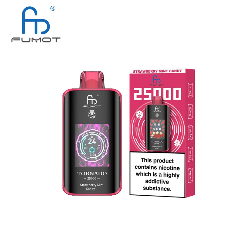 [Clearance Sale] Fumot Randm Tornado 25000 25K Puffs Wiederaufladbares Einweg Kit (Touch Switch) - 💥 Nehme 4 Zahle NUR 3! + Ab einem Einkauf von 100€ 2 Mystery Gratis💥