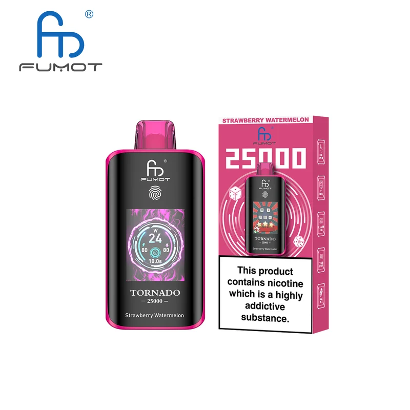 [Clearance Sale] Fumot Randm Tornado 25000 25K Puffs Wiederaufladbares Einweg Kit (Touch Switch) - 💥 Nehme 4 Zahle NUR 3! + Ab einem Einkauf von 100€ 2 Mystery Gratis💥