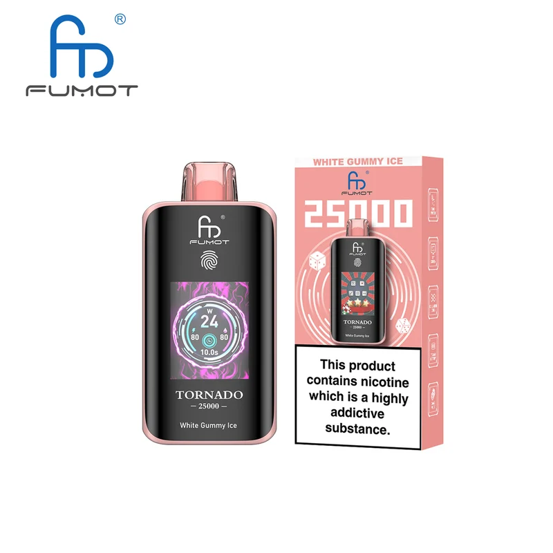 [Clearance Sale] Fumot Randm Tornado 25000 25K Puffs Wiederaufladbares Einweg Kit (Touch Switch) - 💥 Nehme 4 Zahle NUR 3! + Ab einem Einkauf von 100€ 2 Mystery Gratis💥
