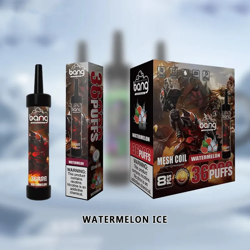Bang 36000 Puffs Wiederaufladbares DTL Einweg Kit - 📢EXKLUSIVES ANGEBOT - Nehme 4 Zahle NUR 3 an der Kasse!+Ab einem Einkauf von 100€ 2 Mystery Vapes Gratis📢