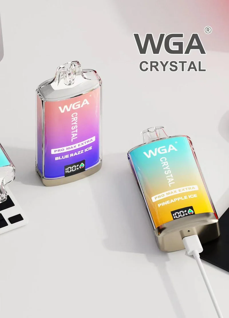 WGA Crystal Pro Max Extra 15000 Puffs Einweg Vape - Kaufen Sie 4 Stück und erhalten Sie 1 Stück gratis (Zufällige Geschmacksrichtungen)