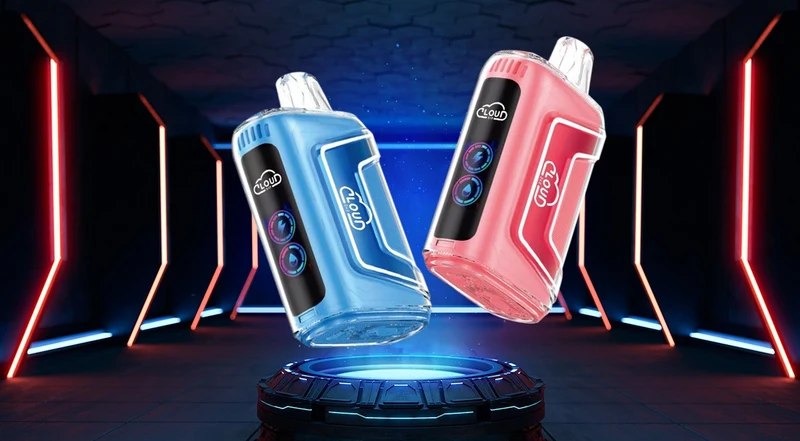 Cloud Bar 15000 Puffs Einweg Kit (LED Display) - Kaufen Sie 4 Stück und erhalten Sie 1 Stück gratis (Zufällige Geschmacksrichtungen)