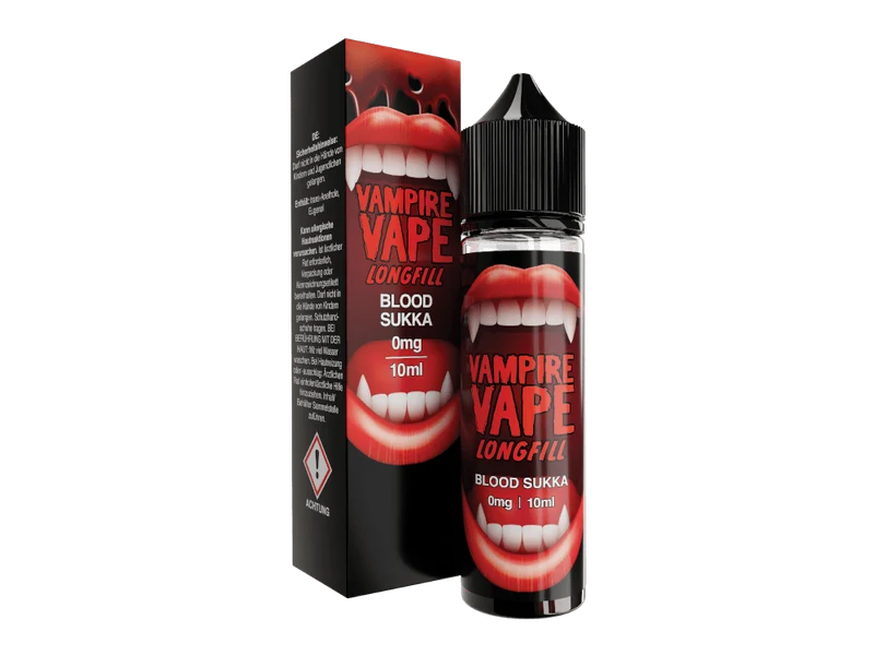 Vampire Vape - Blood Sukka - Longfill Aroma 10ml (60ml Flasche)