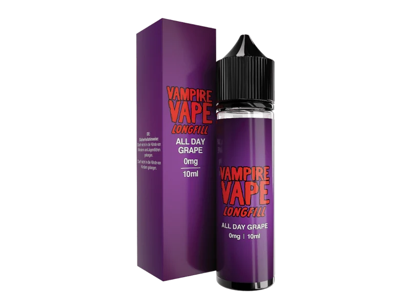 Vampire Vape - All Day Grape - Longfill Aroma 10ml (60ml Flasche)