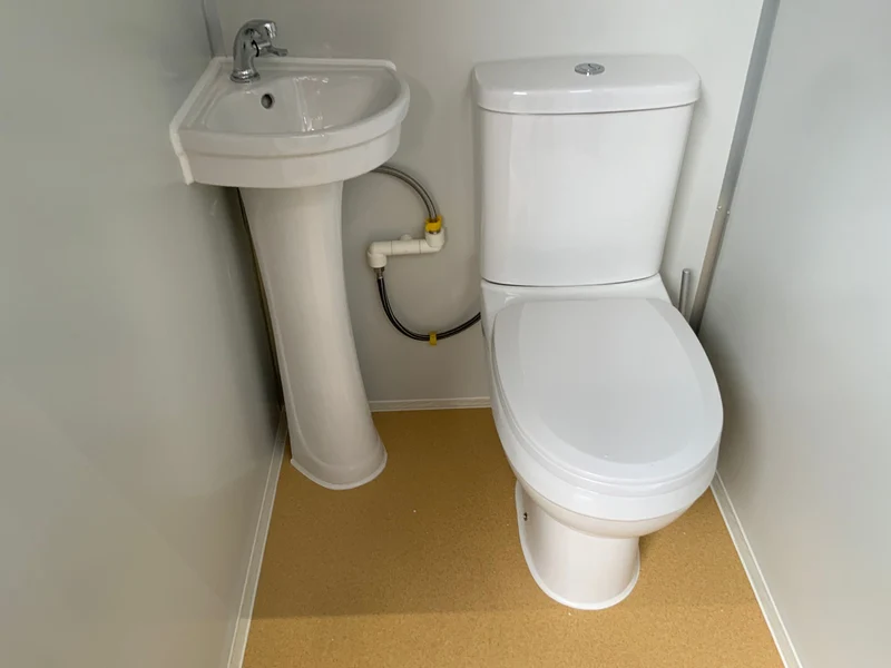 Toiletten Container Einzel WC Container Toilettenbox Sanitärcontainer
