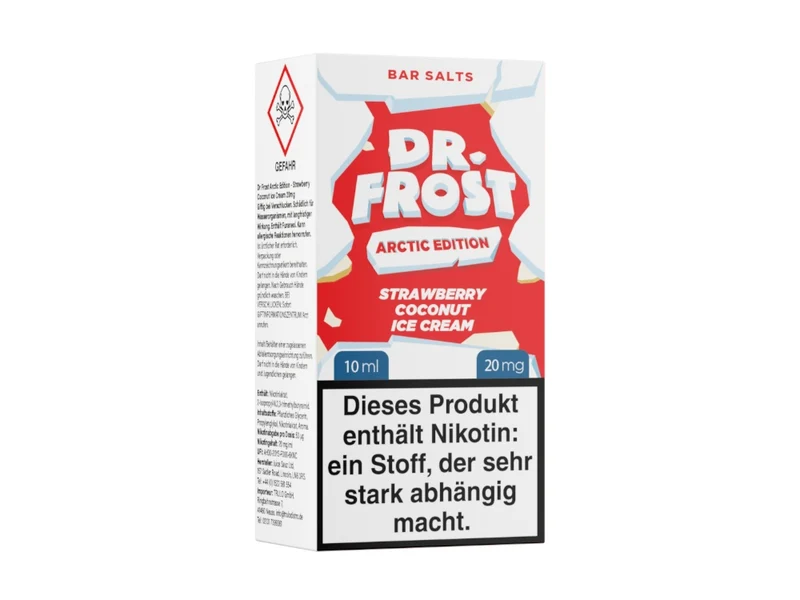 Dr. Frost - Arctic Edition - Nikotinsalz Liquid - Strawberry Coconut Ice Cream