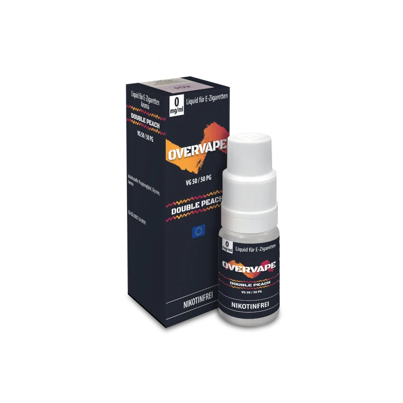 Overvape - Nikotinsalz Liquid - Double Peach