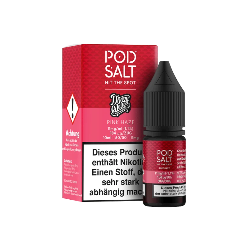 Pod Salt Fusion Pink Haze Nikotinsalz Liquid – Zitrone & Zitrusfrüchte