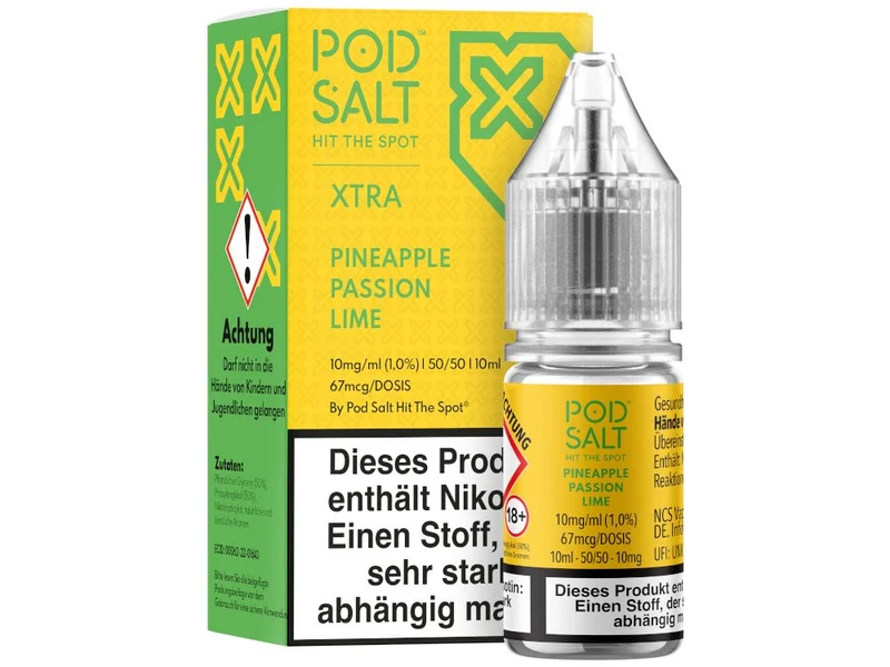 Pod Salt X Nikotinsalz Liquid – Pineapple Passion Lime