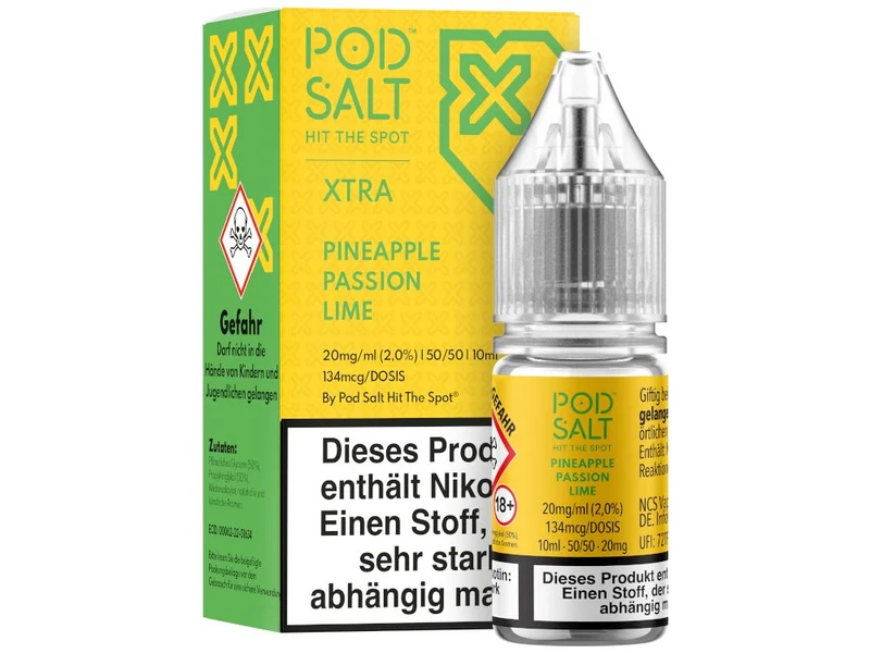 Pod Salt X Nikotinsalz Liquid – Pineapple Passion Lime