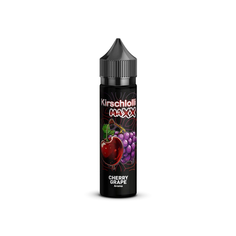 Kirschlolli Maxx Cherry Grape Longfill Aroma – 10ml in 60ml Flasche