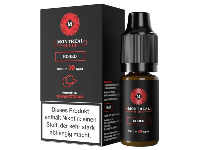 Montreal Original - Nikotinsalz Liquid - Rodeo