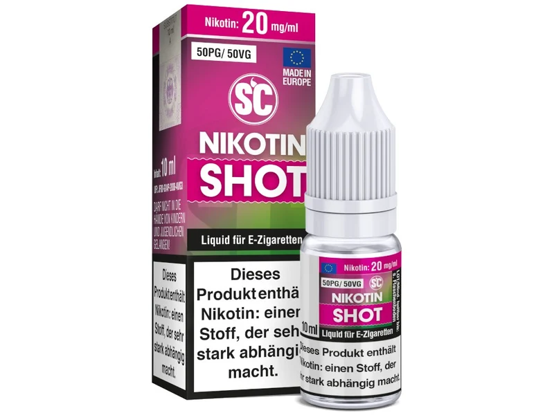 SC Nikotin Shot 10ml – Nikotinstärke & Mischverhältnis nach Wahl