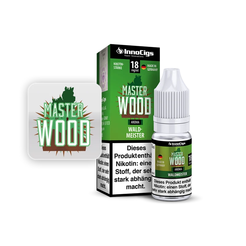 Master Wood Waldmeister Aroma - Liquid für E-Zigaretten
