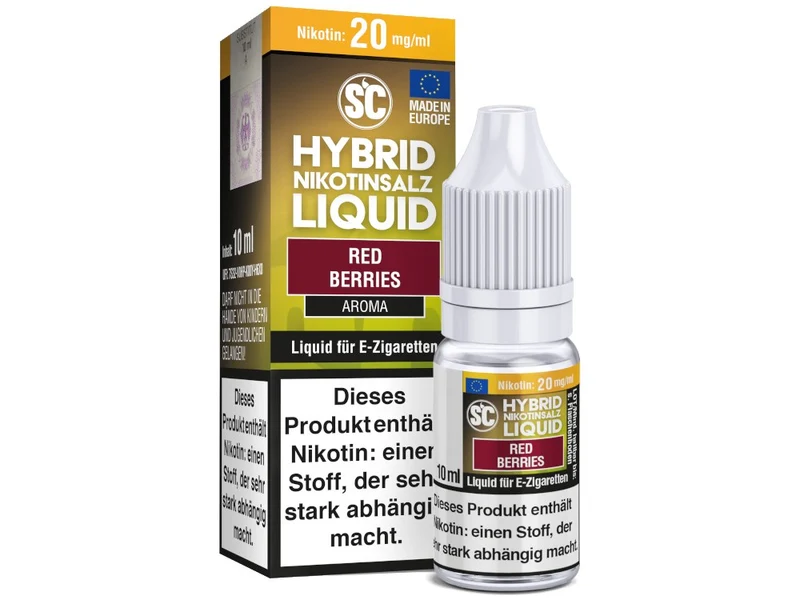 SC Red Berries Hybrid Nikotinsalz Liquid - 10ml E-Zigaretten Liquid