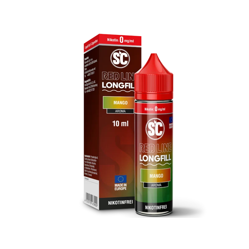 SC Red Line Mango Longfill Aroma – 10 ml Konzentrat für E-Zigaretten
