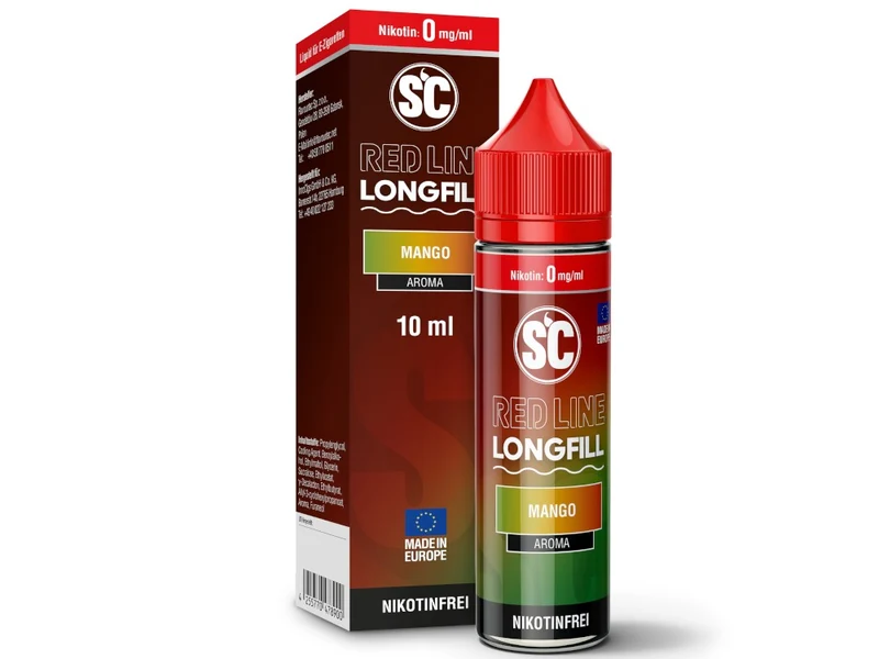 SC Red Line Mango Longfill Aroma – 10 ml Konzentrat für E-Zigaretten