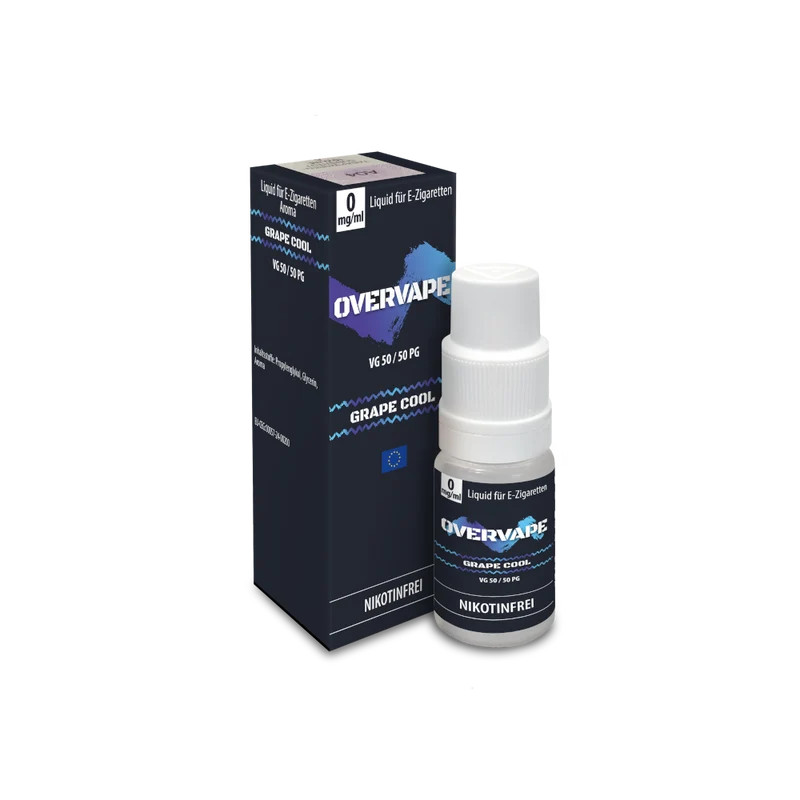 Overvape - Nikotinsalz Liquid - Grape Cool