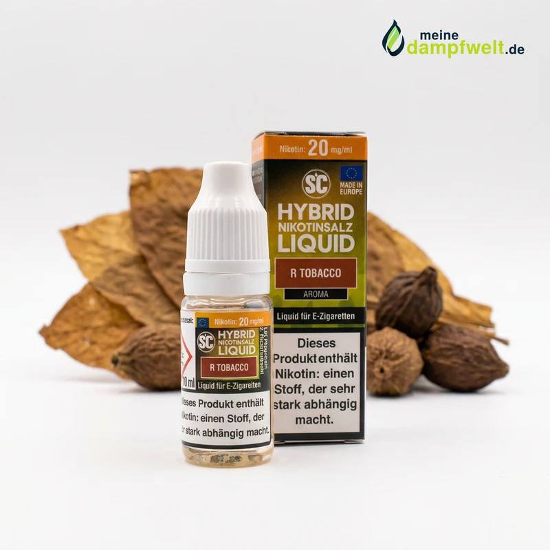 SC Hybrid Nikotinsalz Liquid R Tobacco – Herber Tabak Geschmack 10 ml